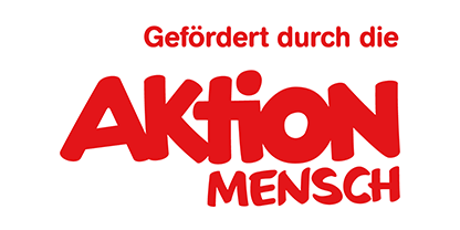 Logo: Gefördert durch die Aktion Mensch