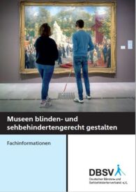 Titelbild: „Museen blinden- und sehbehindertengerecht gestalten“