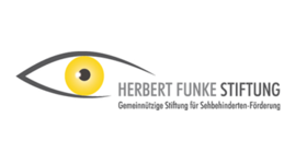 Logo: Herbert Funke Stiftung – Gemeinnützige Stiftung für Sehbehinderten-Förderung